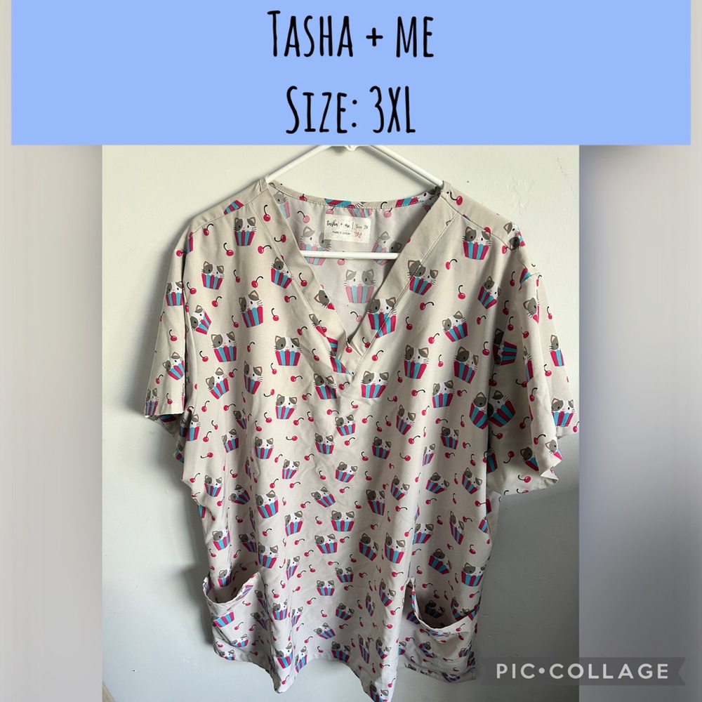 Women's Printed Top - Cream